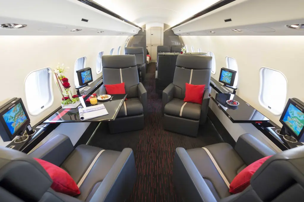 AMAC Aerospace interior refurbishment Bombardier Global Express