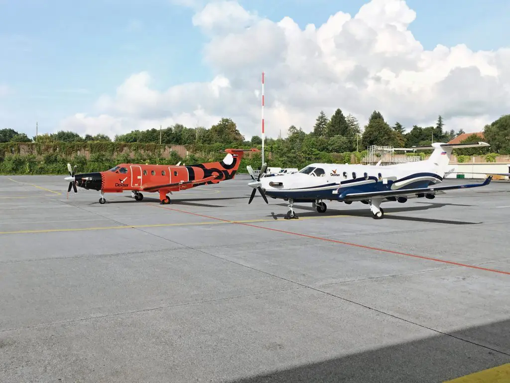 1_Dexter_Airtaxi_Services_at-RUAG-Aviation-in-Geneva