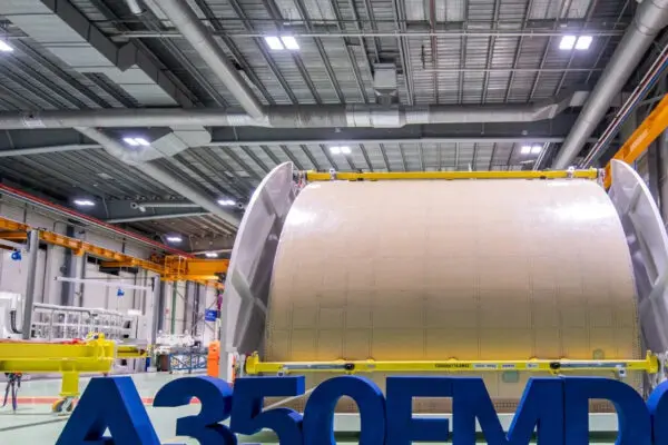 A350F vrachtdeur.
