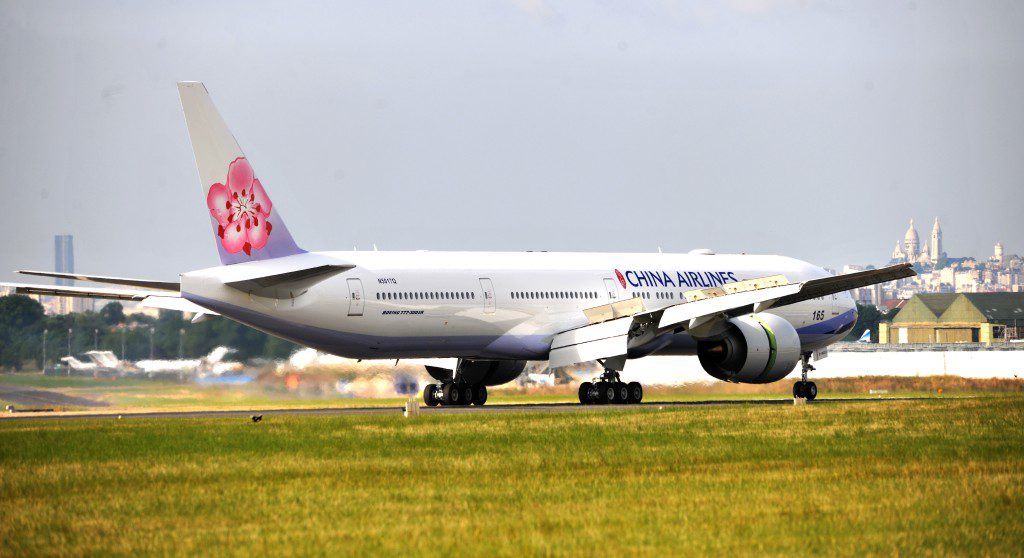 China Airlines Paris PRN
