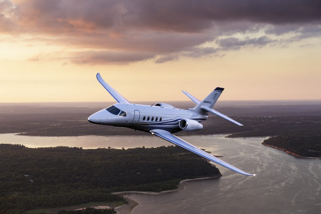 Cessna Citation Latitude.