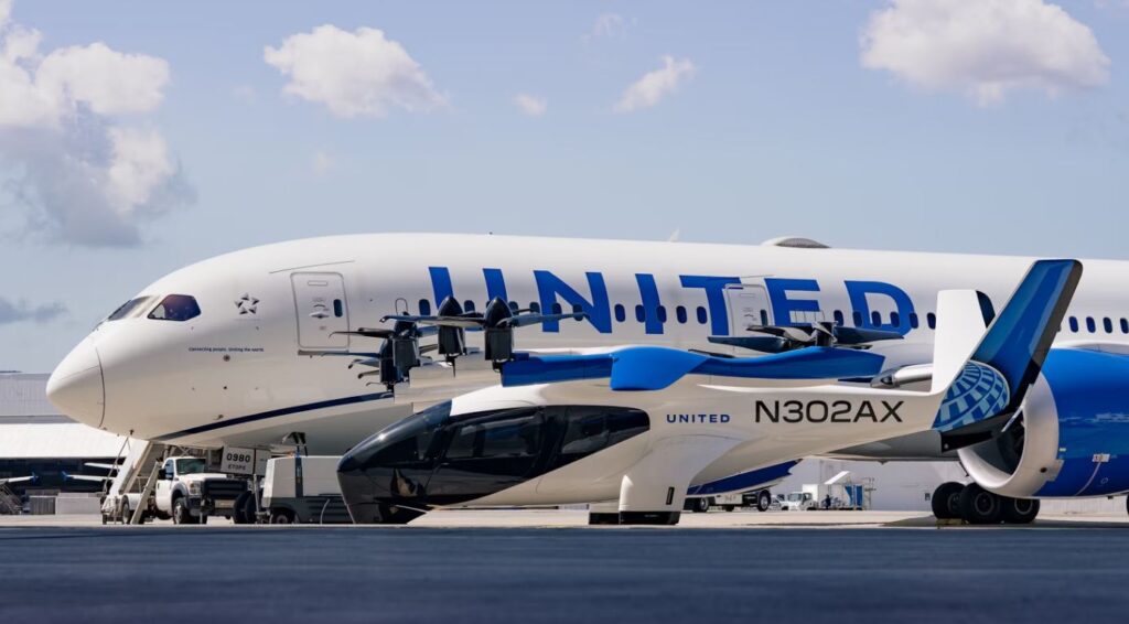 Archer, Midnight, eVTOL, New York, United Airlines