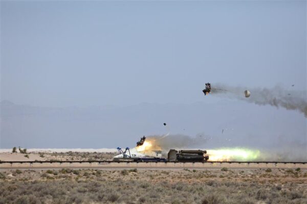 T-7A Red HAwk schietstoeltests