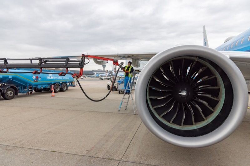 KLM Cityhopper: eerst vlucht met synthetische kerosine • Piloot & Vliegtuig